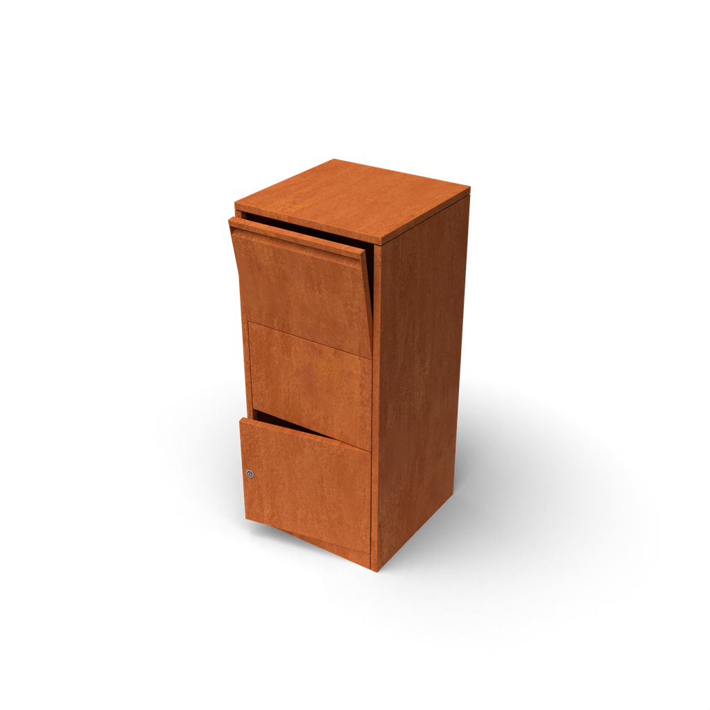 Boite aux lettres a colis Giftu Corten