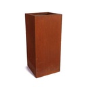 Bac en acier corten rectangulaire 2 mm
