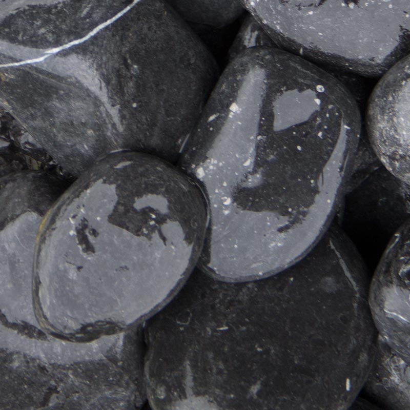 Galets noir ébène 40/60 en bigbag