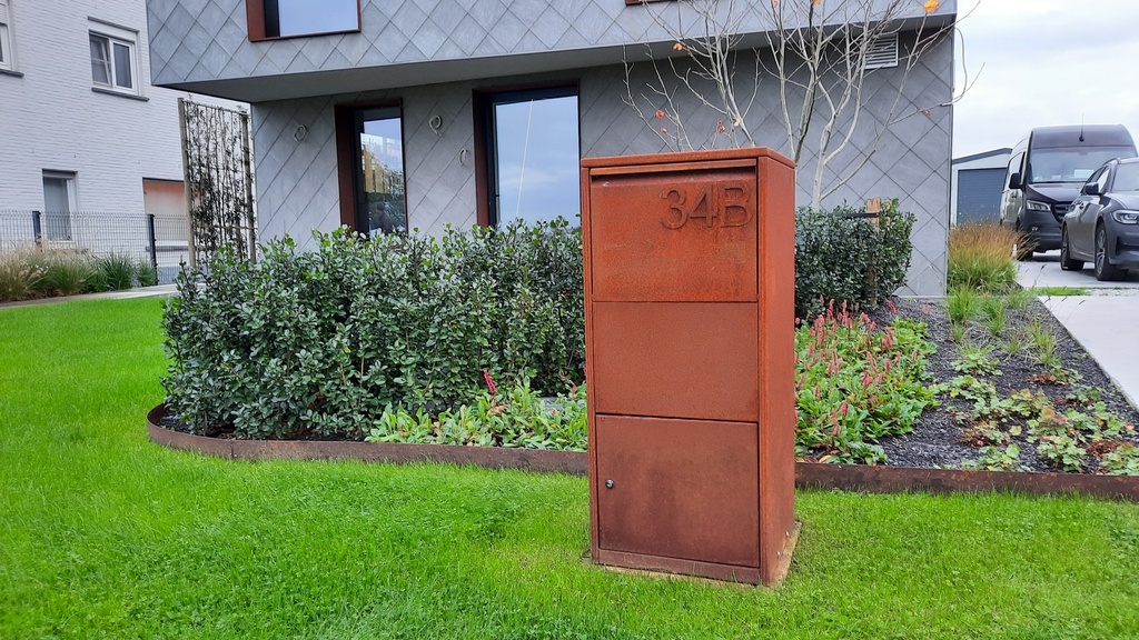 Boite aux lettres a colis Giftu Corten