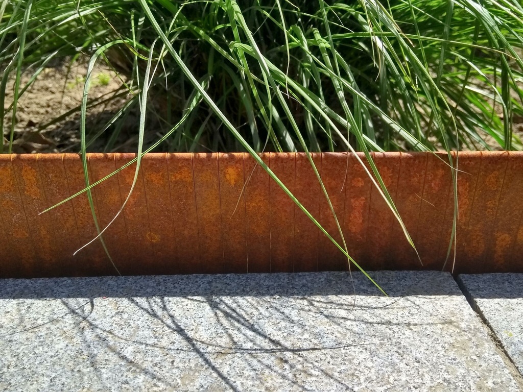 Bordure easyfix corten 240x10cm ( par paqt 6 pcs )