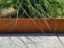 Bordure easyfix corten 240x10cm ( par paqt 6 pcs )