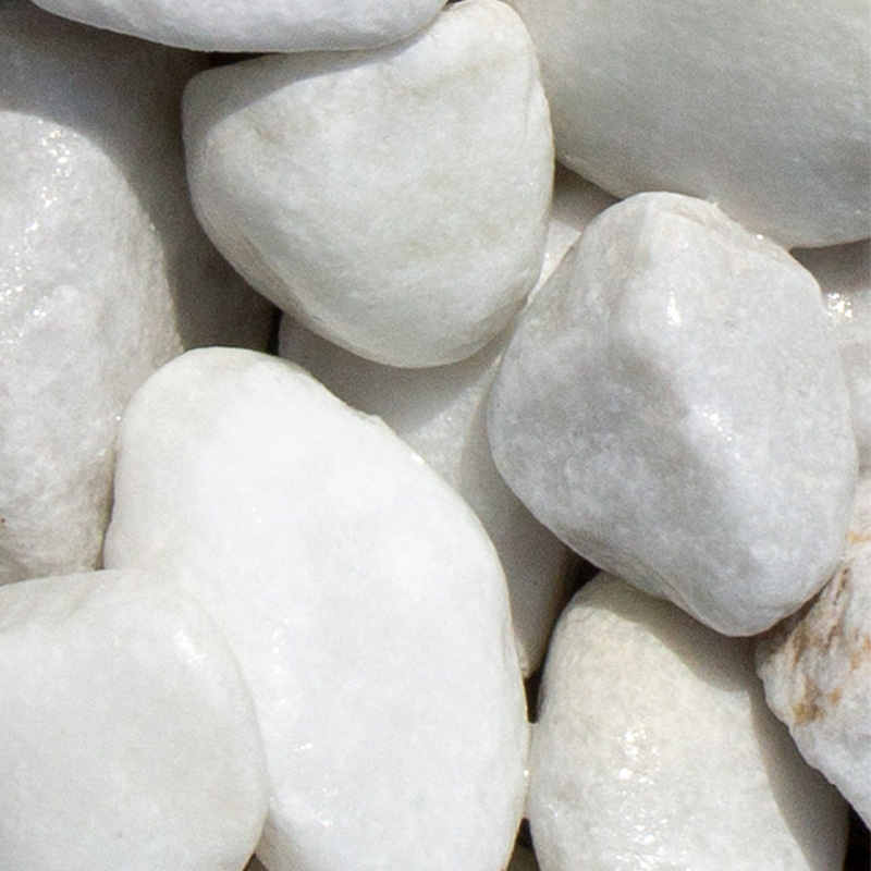 Galets crystal white en bigbag