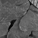 Ardoise schiste noir 60-180 mm en bigbag