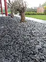 Ardoise schiste noir 60-180 mm en bigbag