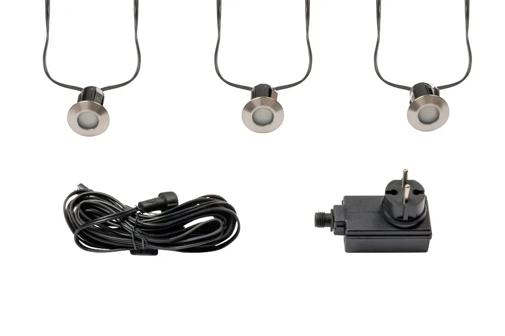Set Birch spot 12V Led  3 pcs 