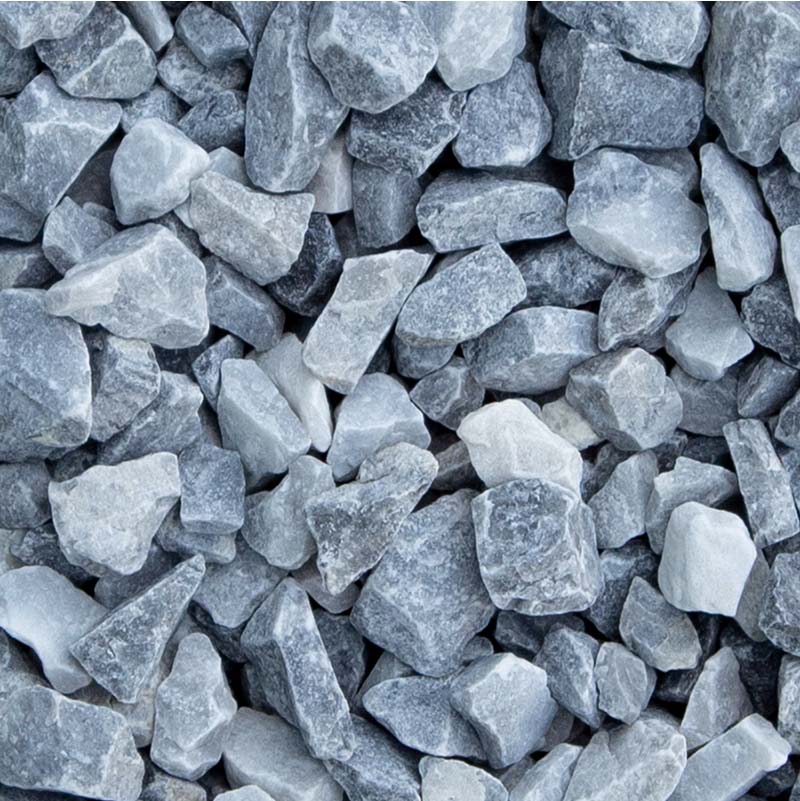 Marbre gravier Icy Blue  en bigbag   (0.7 m³, 8/16)
