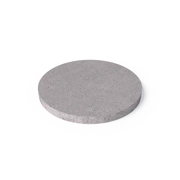Schellevis dalle ronde gris diam 100x8