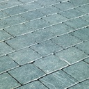 Pave pierre bleue Belge brut sciage 20x20x5 cm
