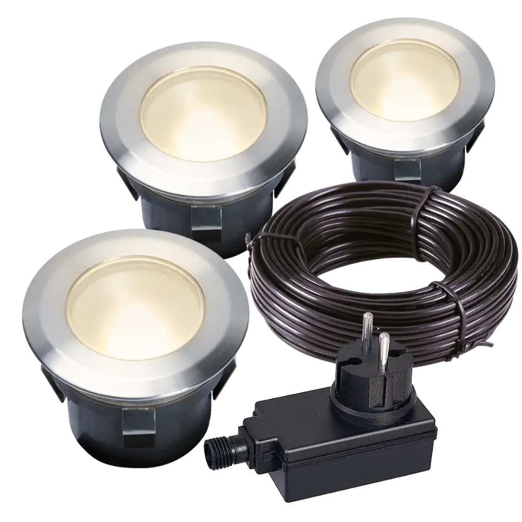 Set Larch spot 12V Led  3 pcs 