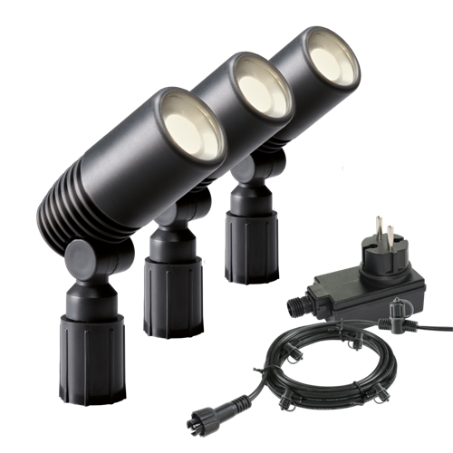 Set Alder spot 12V 2W Led 