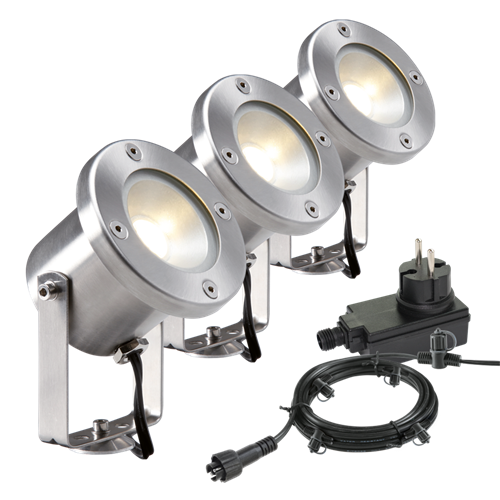 Catalpa spot 12V 3W Led set